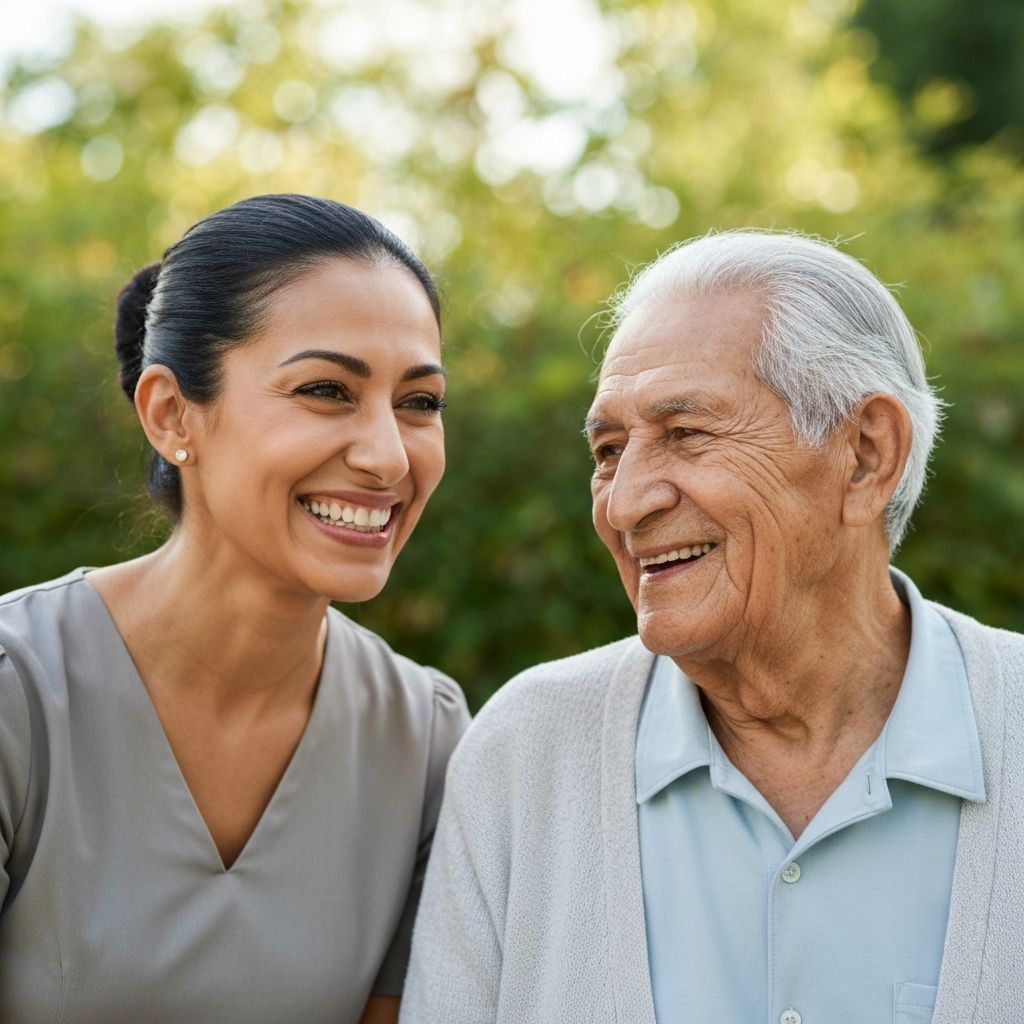 Caregiver and client